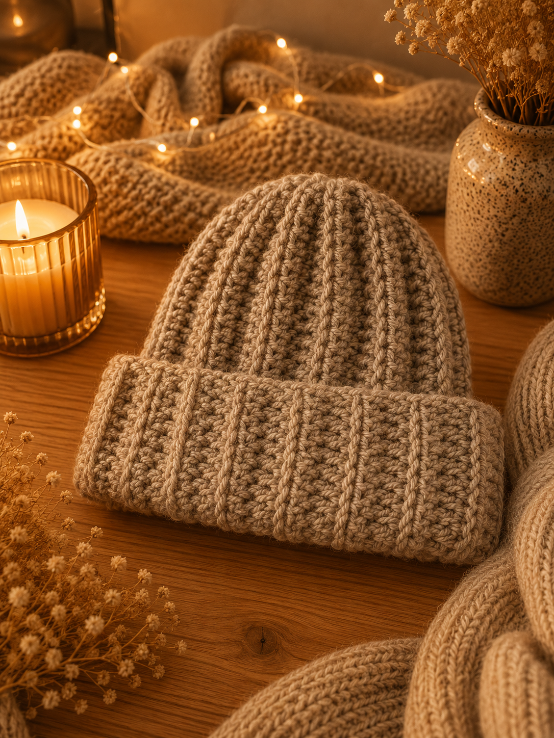 Beanie beige