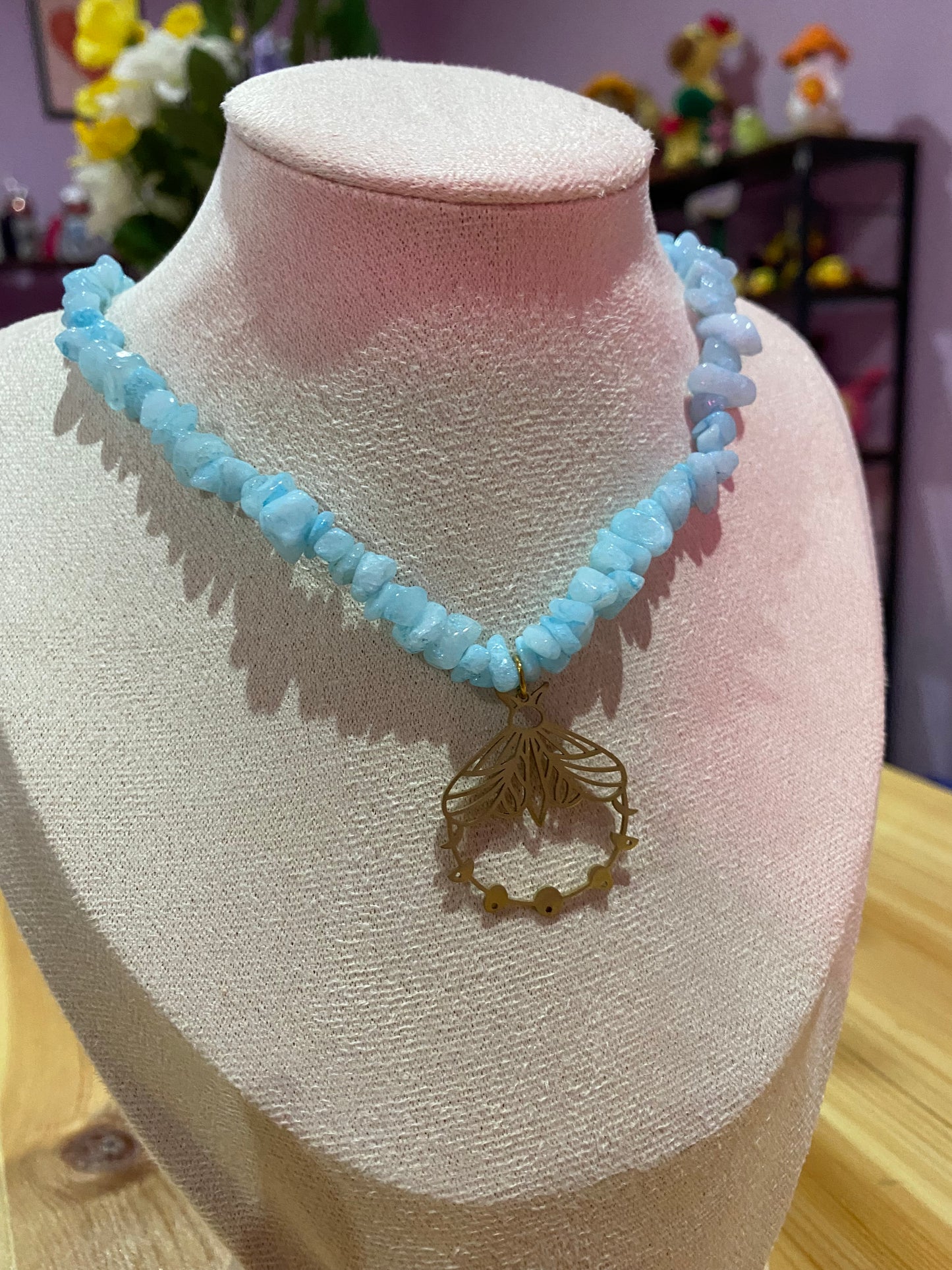 AURALINE Kette- „Frosted Wings ❄️🦋✨“