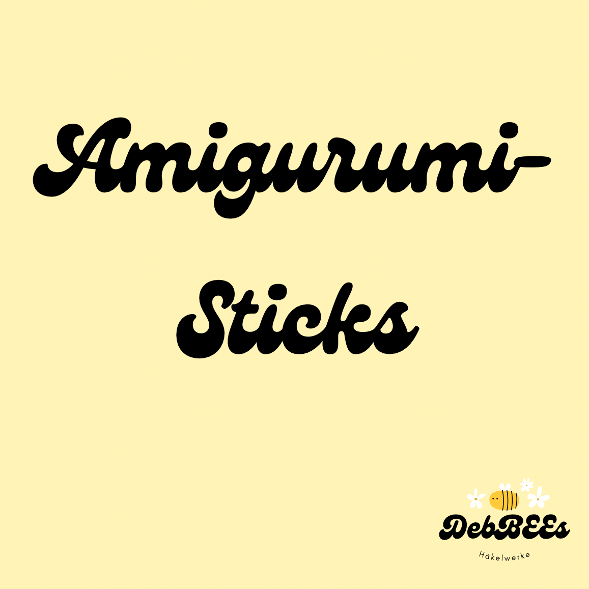 Amigurumi Sticks (2er Set)