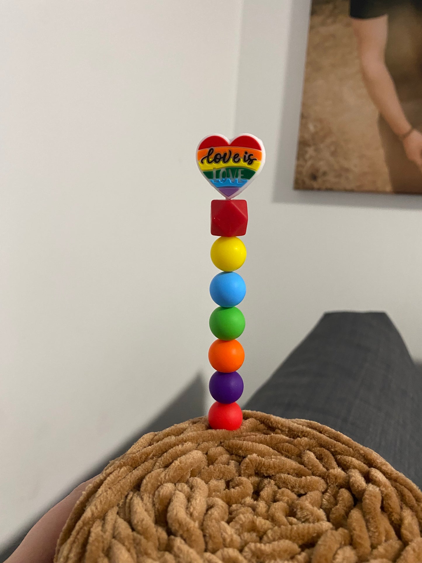 Ergonomische Häkelnadel 3mm