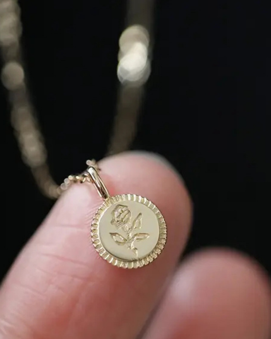Rose- Charm Gold