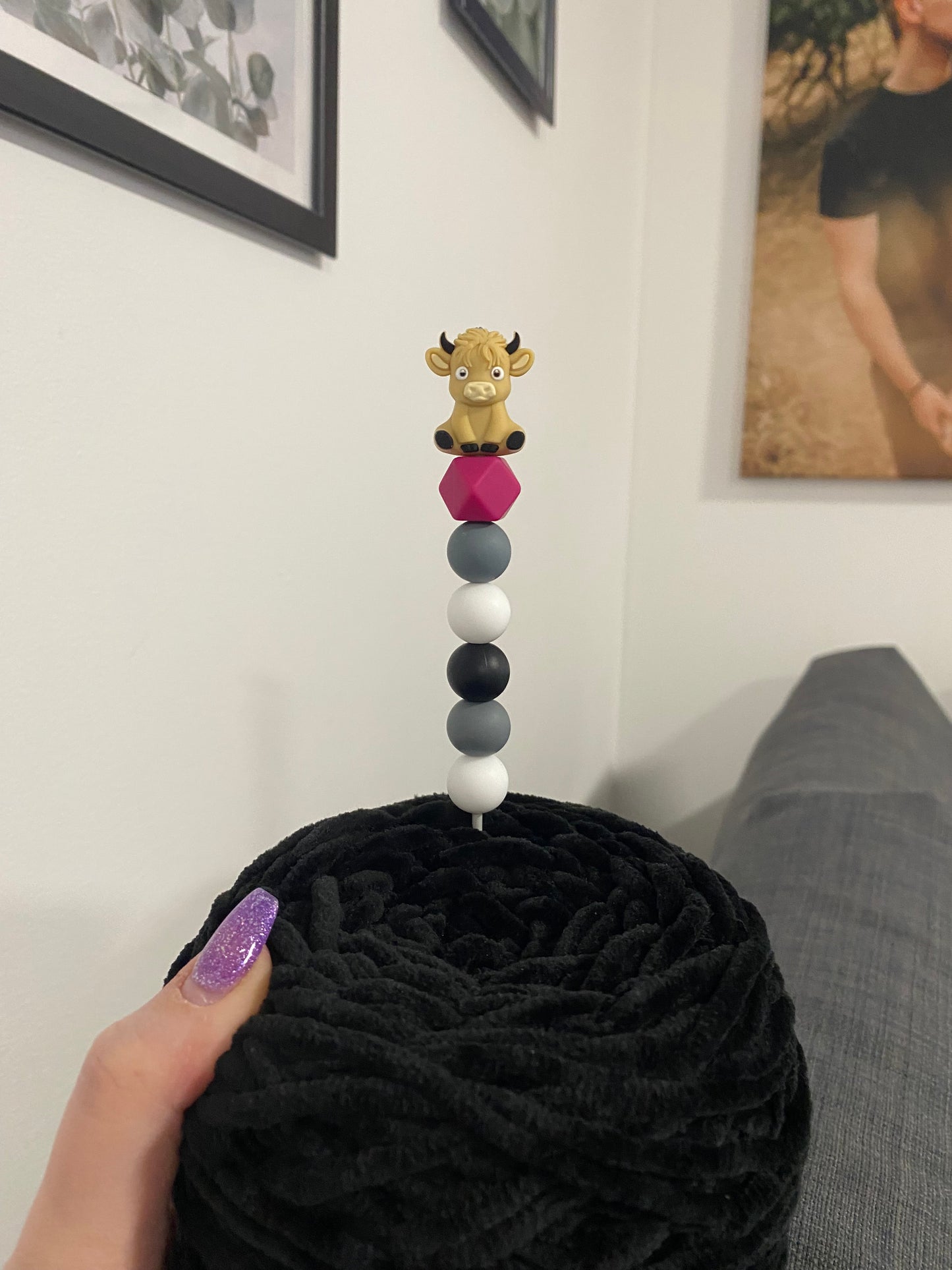 Ergonomische Häkelnadel 2,5mm