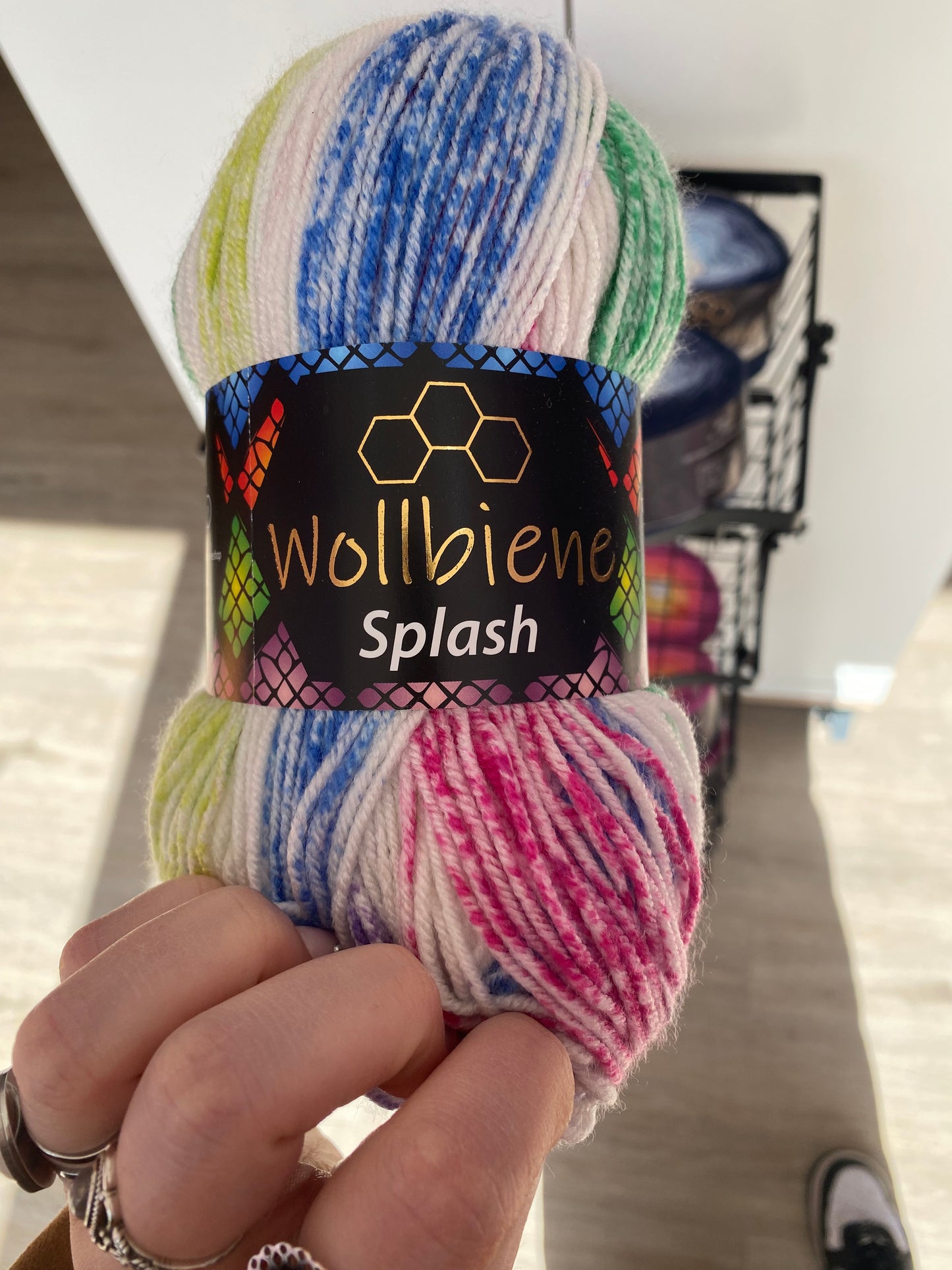 Wollbiene Splash Antipilling Farbverlaufswolle 100gr