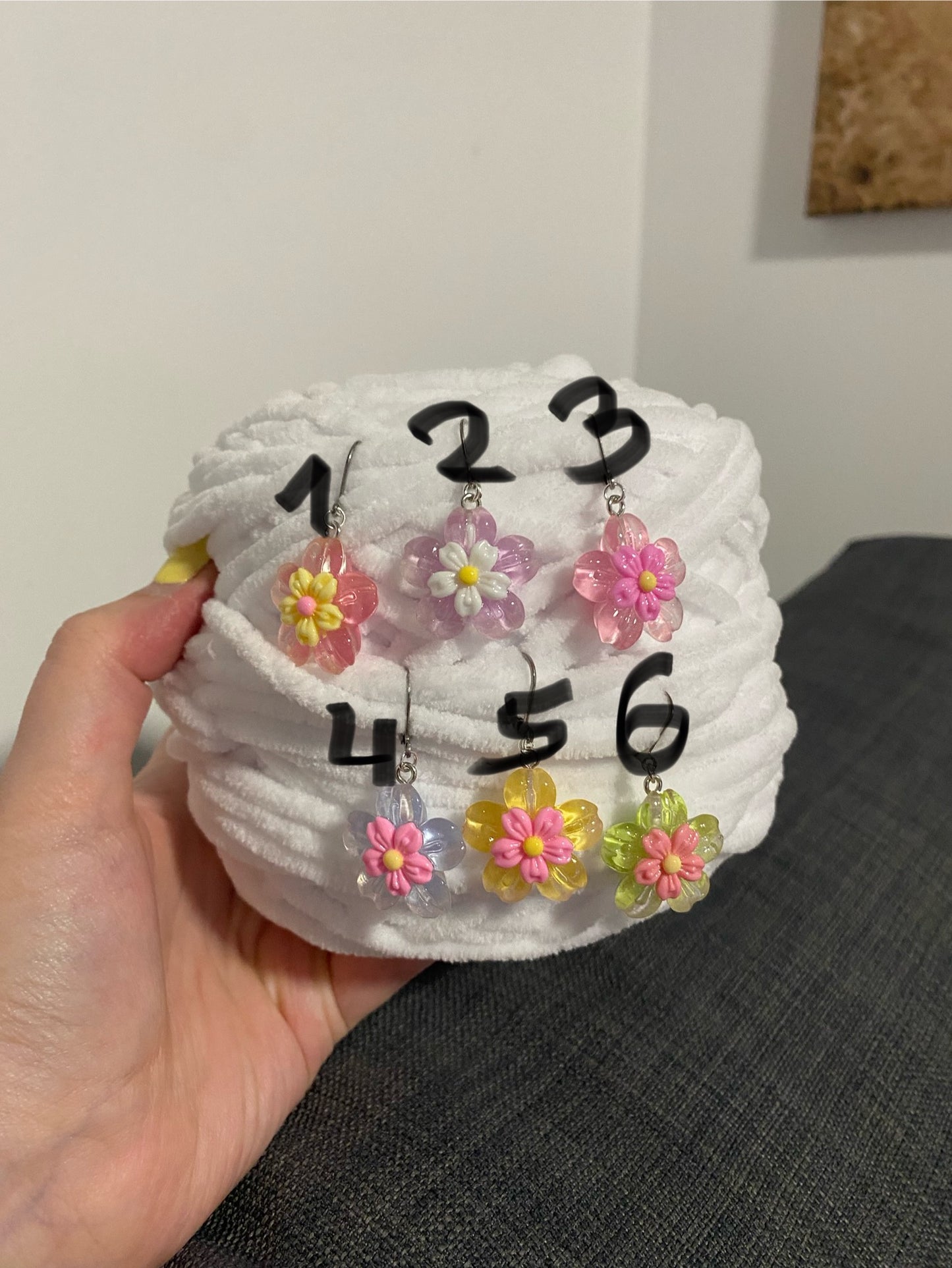 Blumen- Maschenmarkierer einzeln