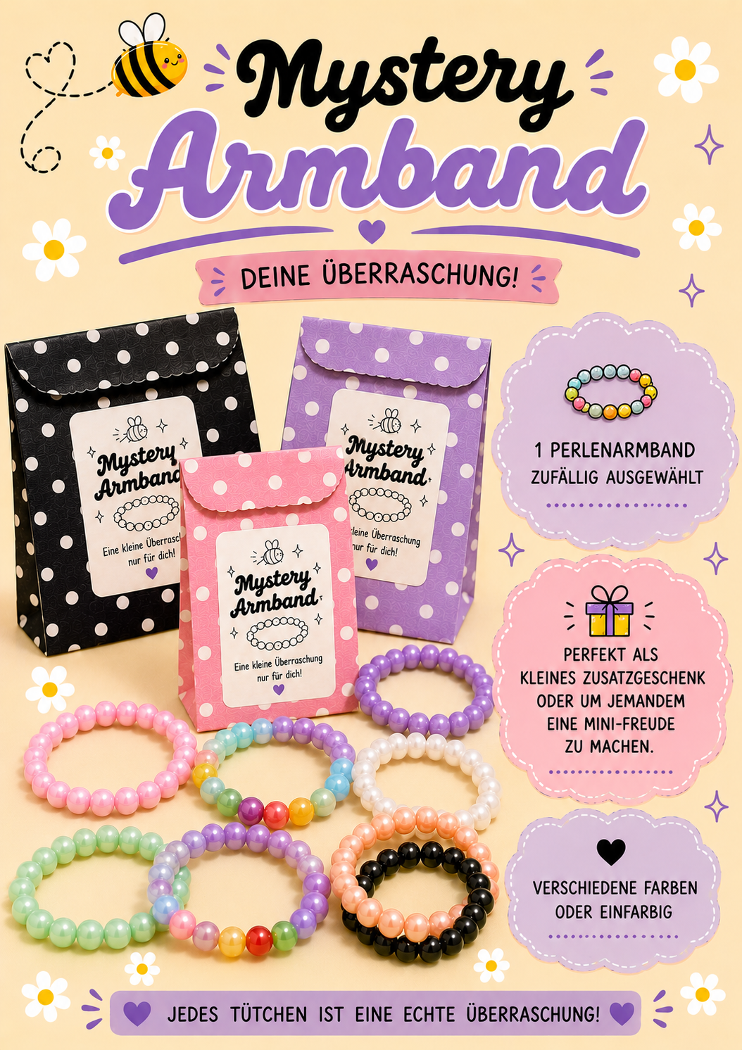 Mystery-Armband – Deine kleine Schmuck-Überraschung ✨