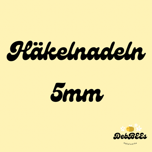 Ergonomische Häkelnadel 5mm