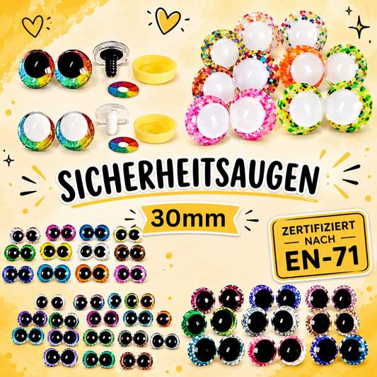 Verschiedene Sicherheitsaugen - 30mm