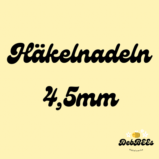 Ergonomische Häkelnadel 4,5mm