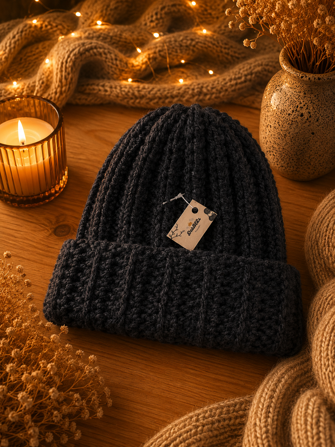 Beanie Anthrazit