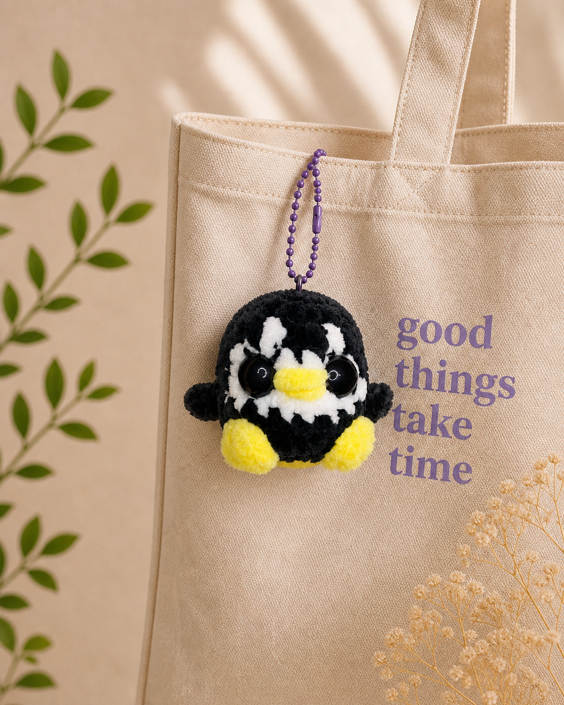 Schlüssel-/ Taschenanhänger- 
- Pepe Pinguin