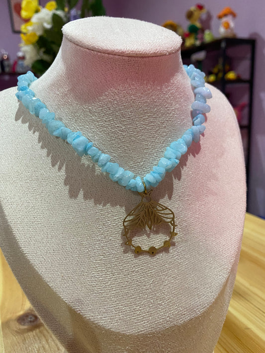 AURALINE Kette- „Frosted Wings ❄️🦋✨“