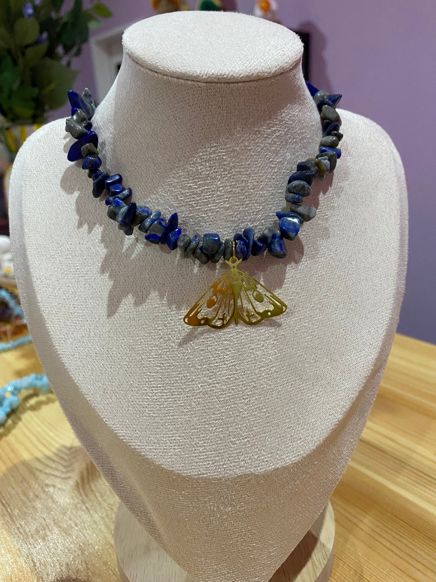 AURALINE Kette- „Midnight Moth 🌙🦋✨“