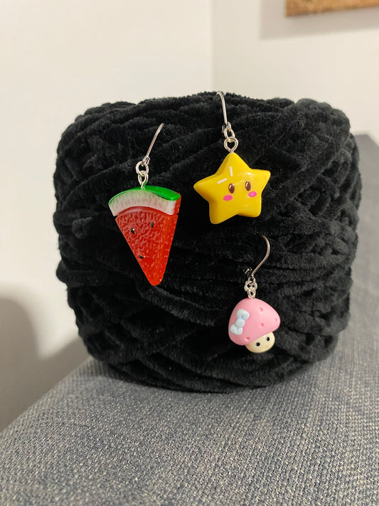 Melons, Stars & more- Maschenmarkierer einzeln