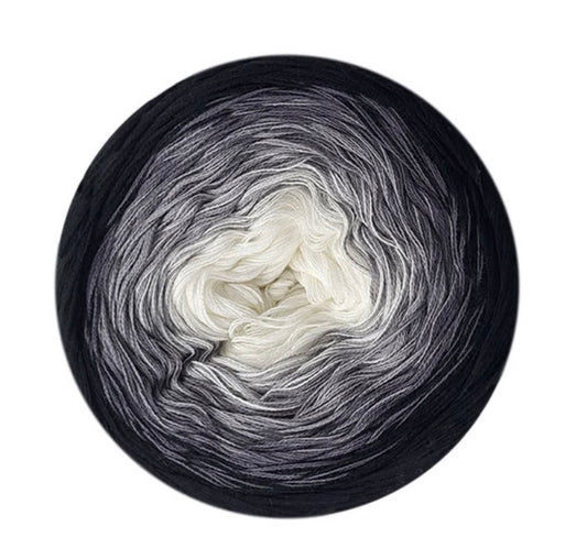 Wollbiene Aura Cotton Bobbel 200g Farbverlauf 100% Baumwolle 800m