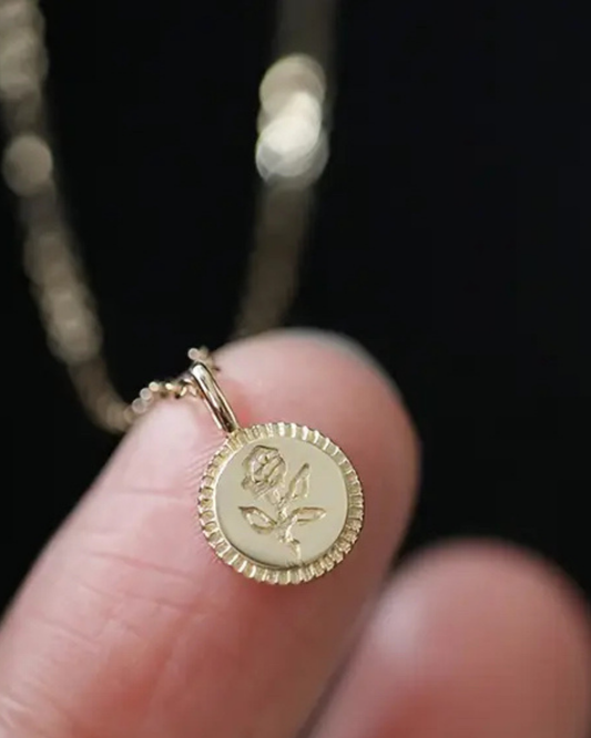Rose- Charm Gold