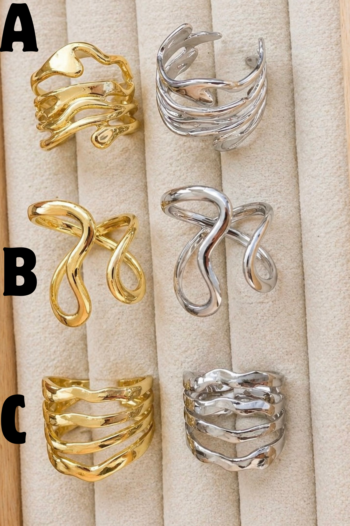 Edelstahl Ringe