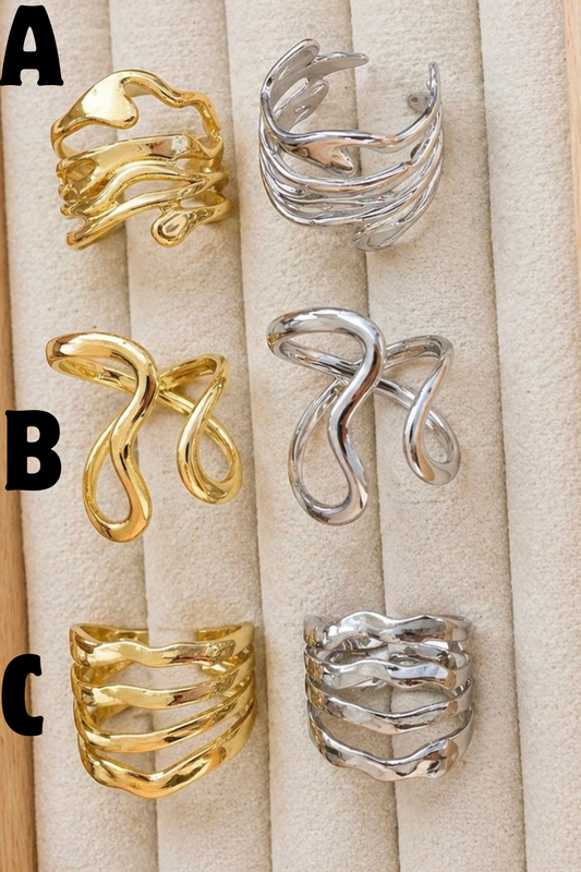 Edelstahl Ringe
