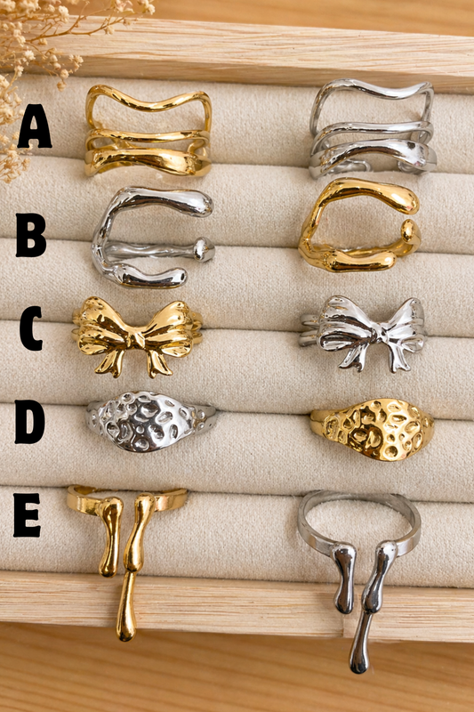 Edelstahl Ringe