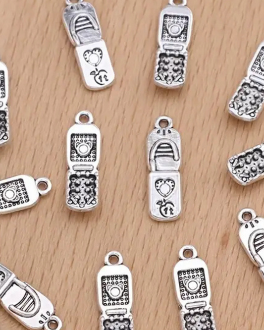 Handy- Charm Silber