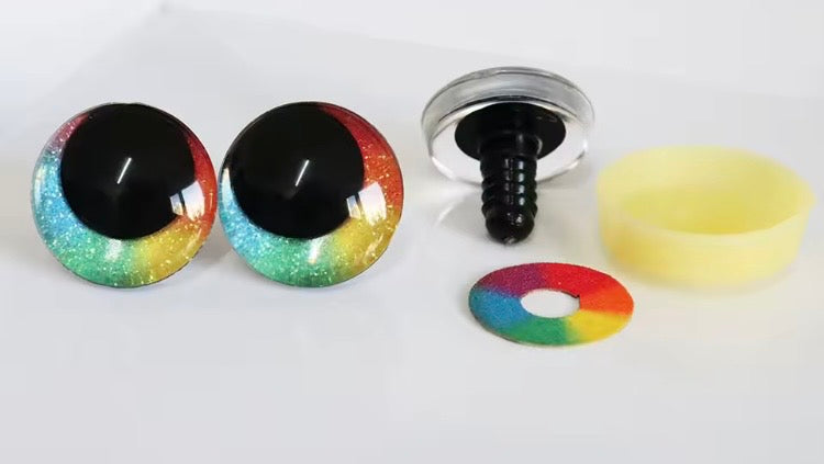 Verschiedene Sicherheitsaugen - 18mm