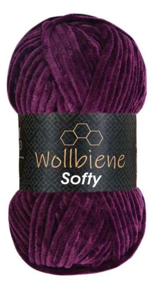 Wollbiene Chenillewolle Softy