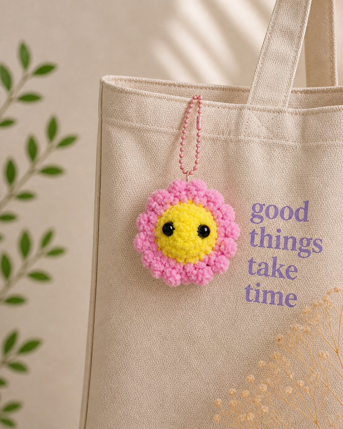 Schlüssel-/ Taschenanhänger- 
- Brina Blume