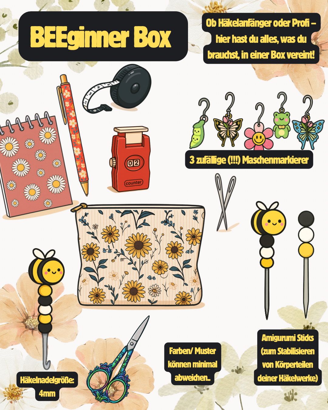 BEEginner- Häkel Starter Set