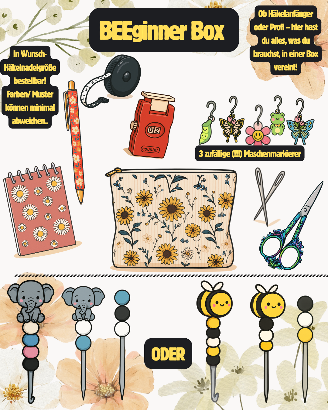 BEEginner- Häkel Starter Set