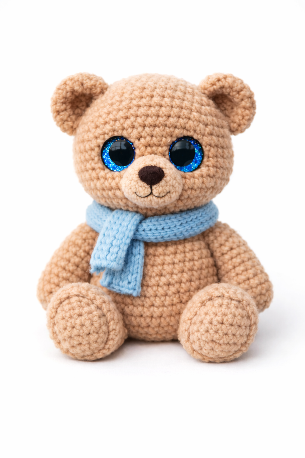 Schielende Glitzer-Sicherheitsaugen 30mm